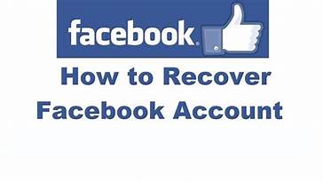 Instructions to Recover Your Hacked Facebook Account